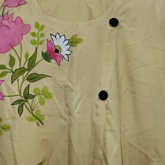 Floral Hand Painted Dress - Picture 6 of 13